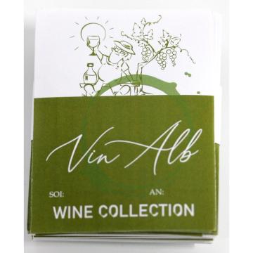Etichete vin alb cu un fermier (48 bucati)