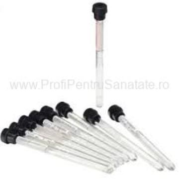 Tuburi recoltare VSH-ESR cu Na Citrate 1.6ml - capac negru