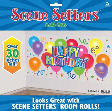 Poster Happy Birthday , Interior Exterior , Amscan 67320
