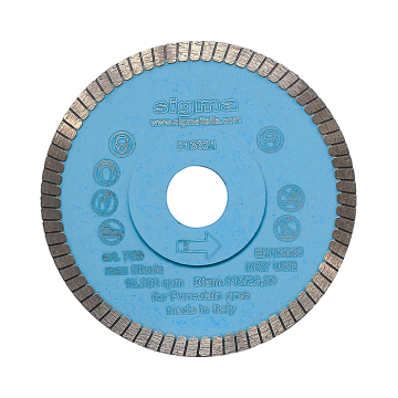Disc diamantat Sigma art 75 B 115 mm Turno