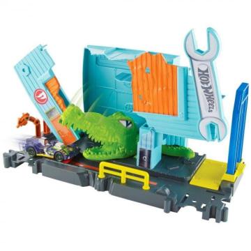 Set Joaca Hot Wheels City - Gator Garage Attack - FNB06 de la Hobbyplanet Romania