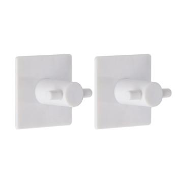 Carlig x2 patrat - alb de la URBANIX SRL