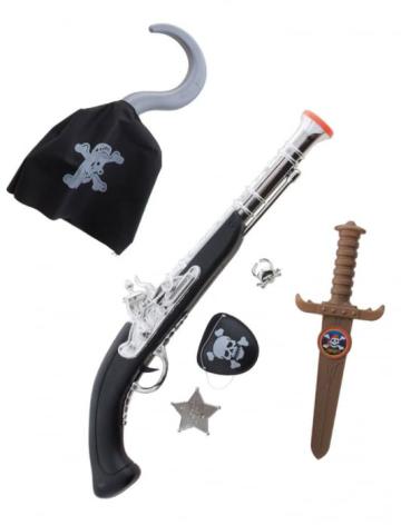 Set accesorii petrecere si carnaval pirati 6 piese - 5024 de la Hobbyplanet Romania