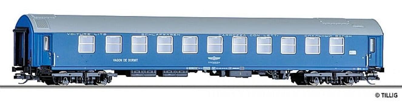 Macheta Vagon de dormit, CFR, Tillig 16736, scara TT (1:120) de la Hobbyplanet Romania