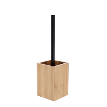 Perie de toaleta patrata bamboo compozitie bambus + PVC