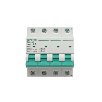 Siguranta automata - intrerupator 3P+N, 40A 400VAC Suntree