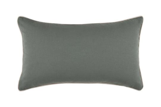 Perna decorativa Duo 30X50 cm, culoare gri/in, 100% bumbac de la URBANIX SRL