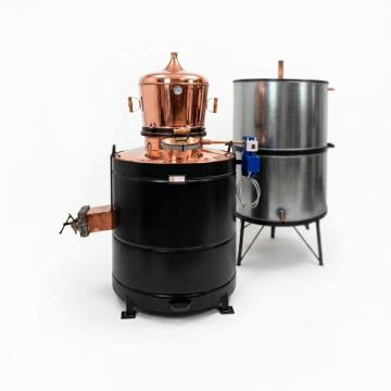 Cazan tuica 250 litri Exclusive 5mm + amestecator electric