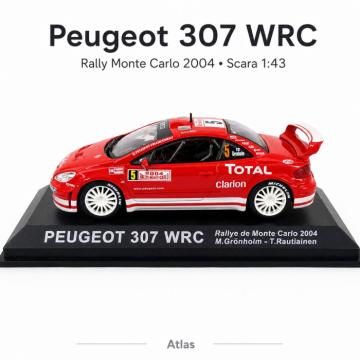 Macheta Peugeot 307 WRC Rally Monte Carlo 2004 Nr. 5, 1:43