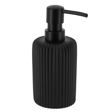 Dispenser sapun polirasina striatii 230 ml - negru