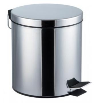 Cos de gunoi din inox, 20 L, carcasa rezistenta