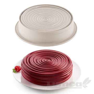 Forma tort din silicon Vinile - SilikoMart de la Lumea Basmelor International Srl