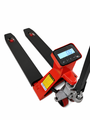 Transpalet manual cu cantar BFC25 2500KG/1150MM IWE PU de la IW Utilaje Srl
