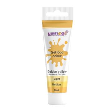 Colorant alimentar gel galben auriu, tub, 30g de la Lumea Basmelor International Srl